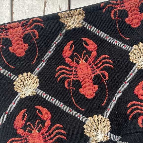 Vintage Lobster and Seashell Seaside Purse - Picture 2 of 4